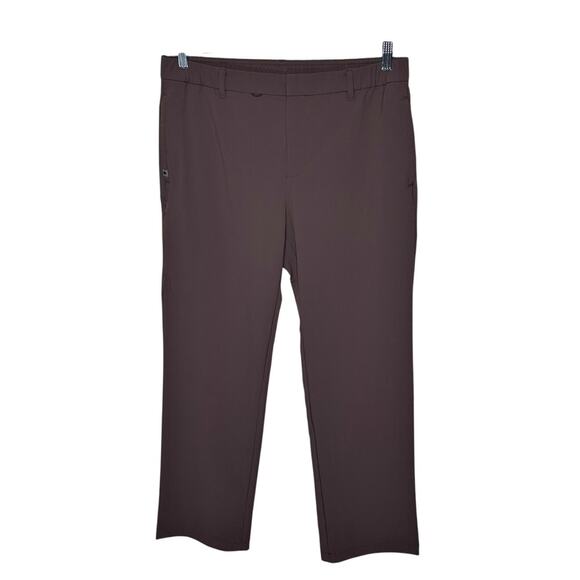 NWT FIGSPRO Tailored Trouser Pants Brown Men Medium - Picture 1 of 9